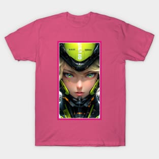 Anime Race Girl | High Quality Anime Artwork | Chibi Manga Anime Art T-Shirt